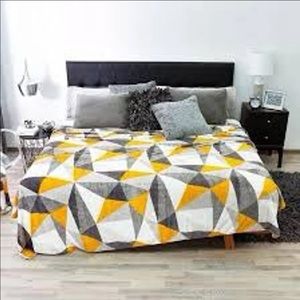 Vianney Light Denver Geometric style Blanket